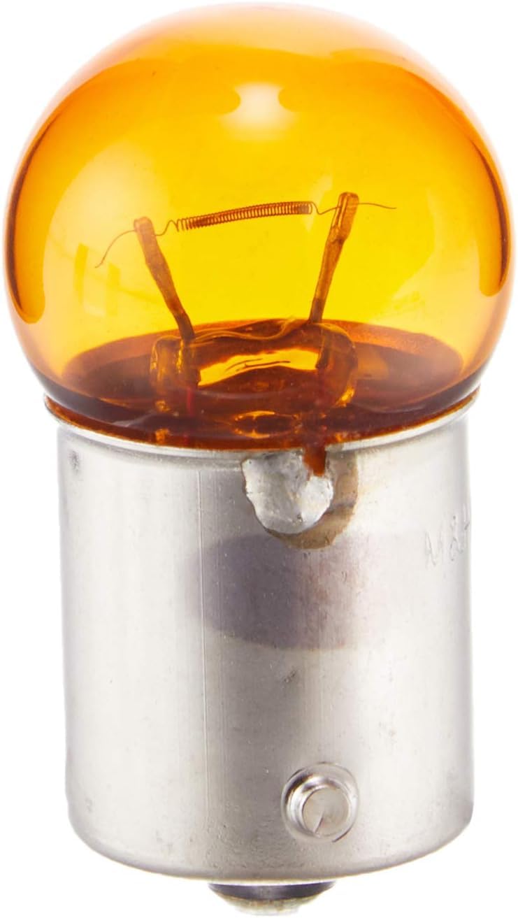 M & H Pine Maxima Bulb 12 V18 W Orange G18 BA15S 2 Pack a5112or Light Bulb