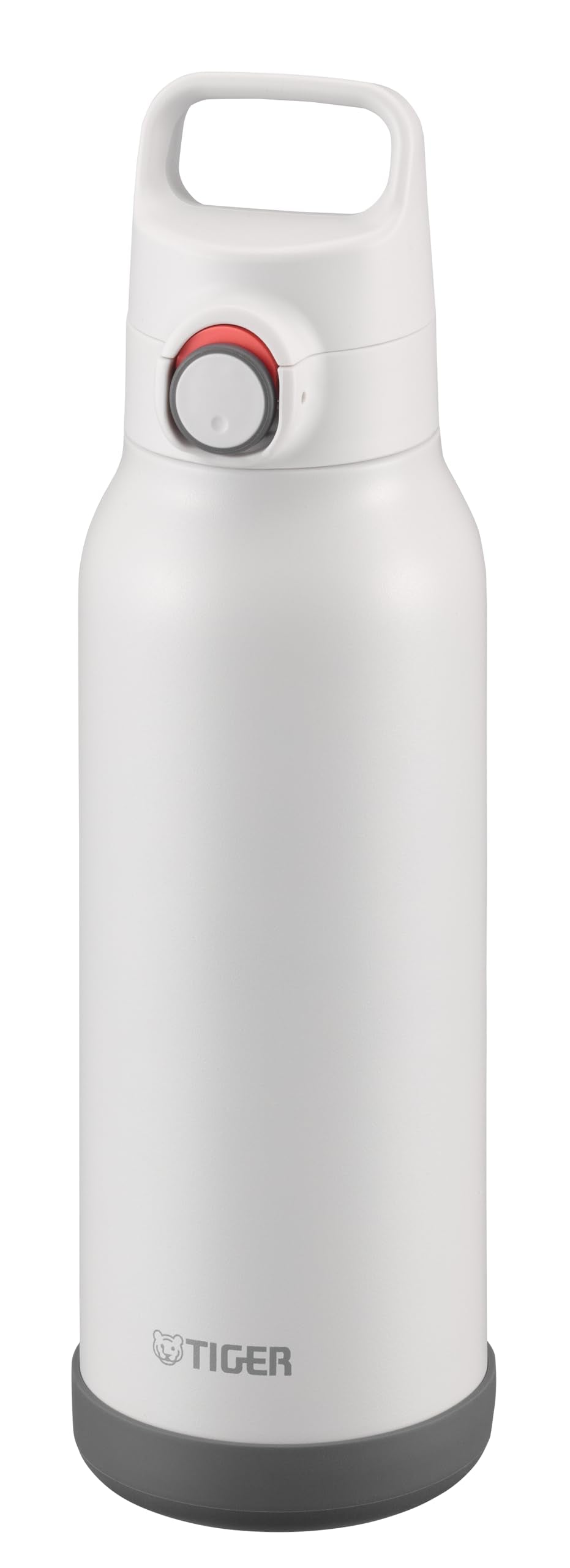 MTA-H120WH Tiger Vacuum Insulated Stainless Steel Bottle, 40 oz (1.2 L) with Handle, Easy to Open with One Handle, One-Touch, For Sports Drinks, Large Capacity, Direct Drinking