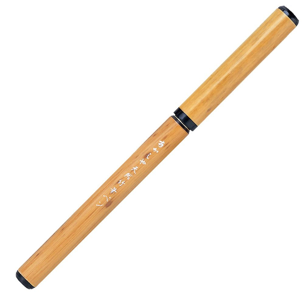 Akashiya AK2000MP Natural Bamboo Brush Pen, Transparent Case, Crest Bamboo