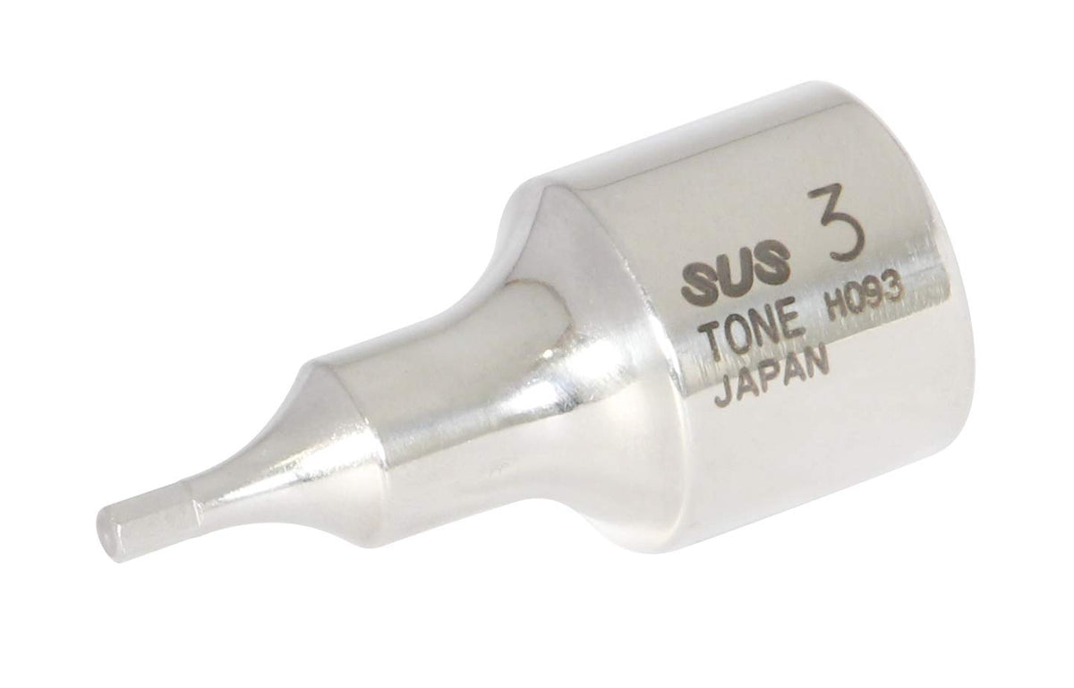 1/2" Drive Stainless Steel Metric Hex Socket (S4H-03)