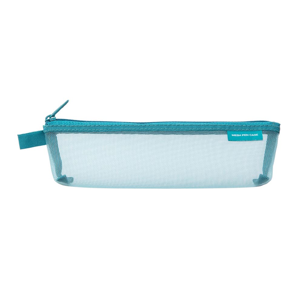 DESIGNPHIL 41831006 Midori Pen Case, Mesh Pen Case, Blue A