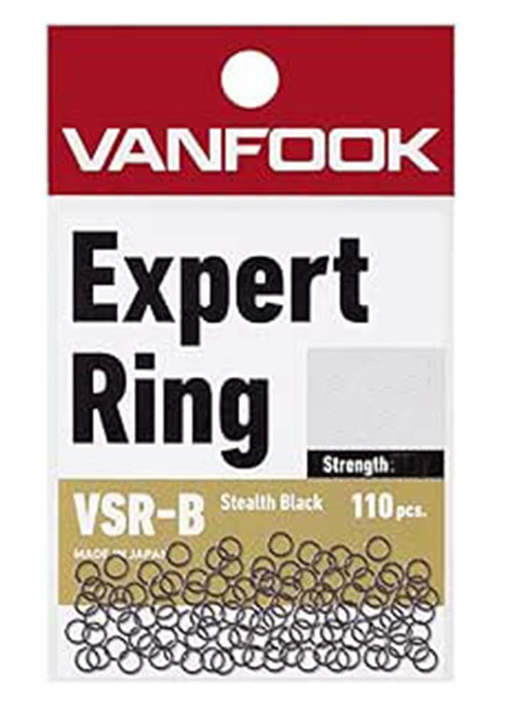 VANFOOK VSR-B Expert Rings, 110 Pieces, #1 Stealth Black