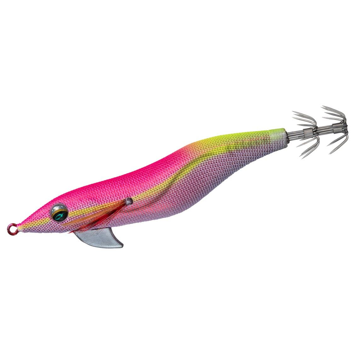 Daiwa Egi Emeraldas Fall LC Rattle, No. 2.5, Red - Pink Yellow Mackerel