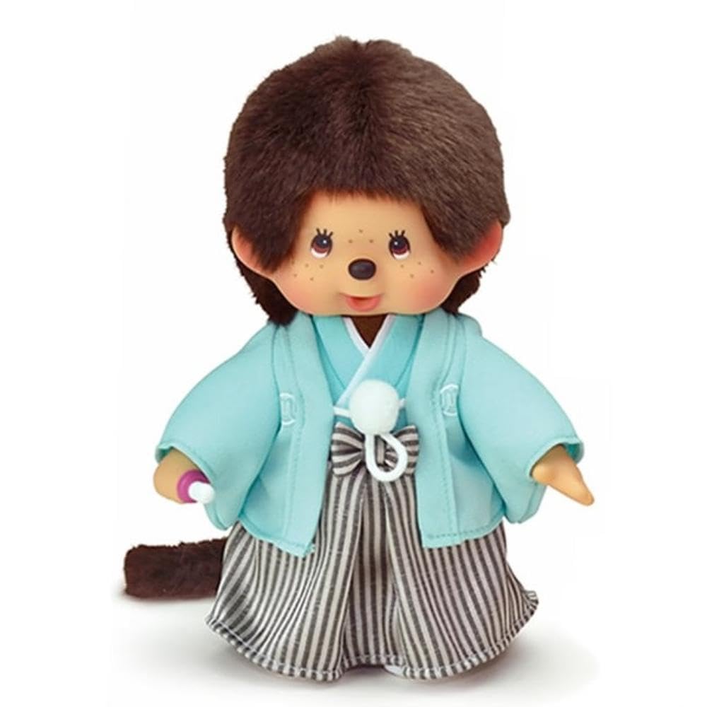 Sekiguchi 204991 Hakama Monchhichi with Crest Hakama Monchhichi 204991 H 20 x W 15 D 6 cm