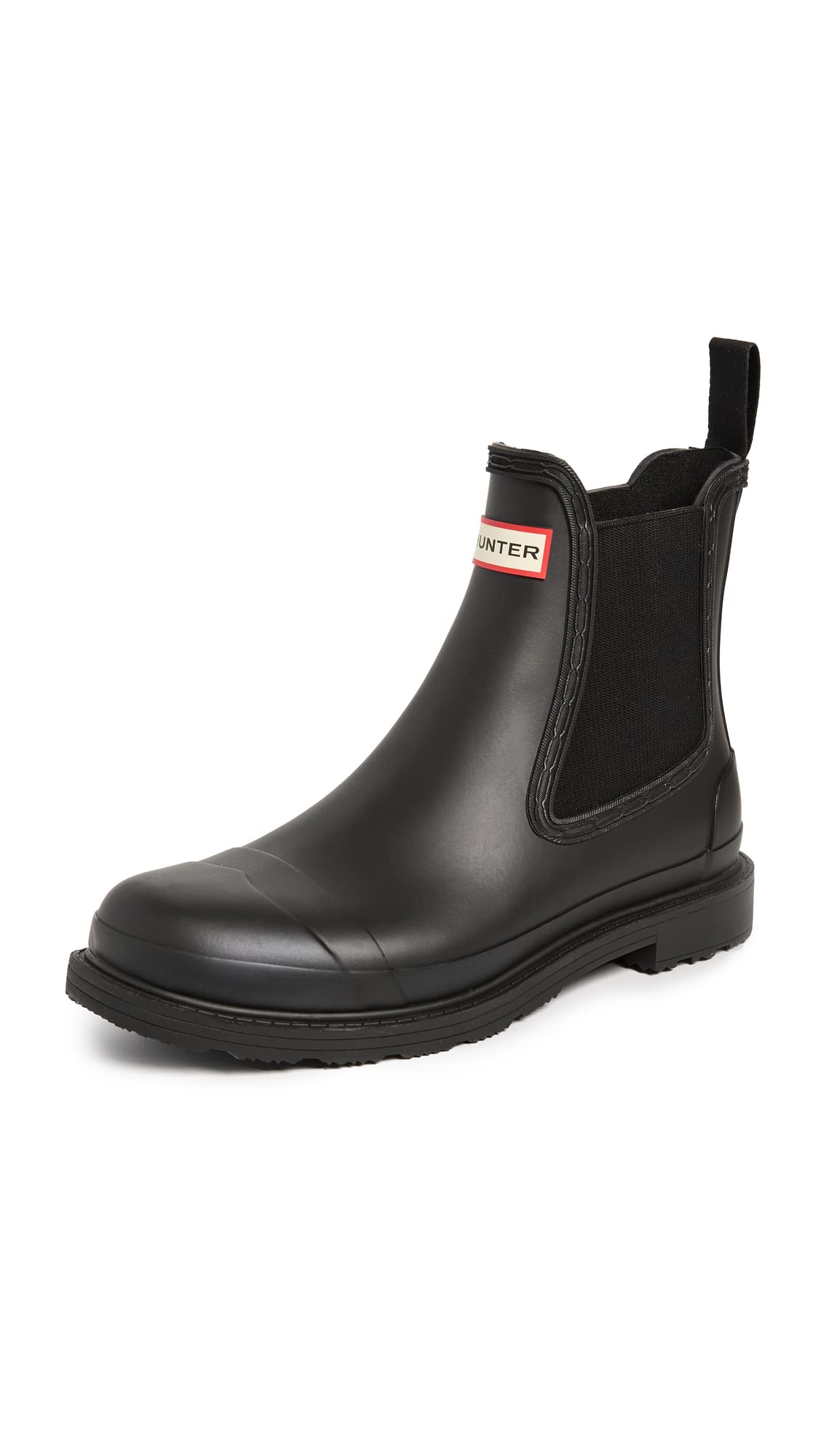 Hunter Command Chelsea Boots Men's Rain Boots, Black, 28.0 cm 2A