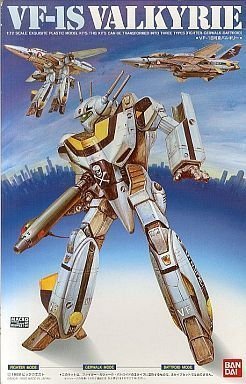 The Super Dimension Fortress Macross 1/72 VF-1S Valkyrie variable plastic model Bandai