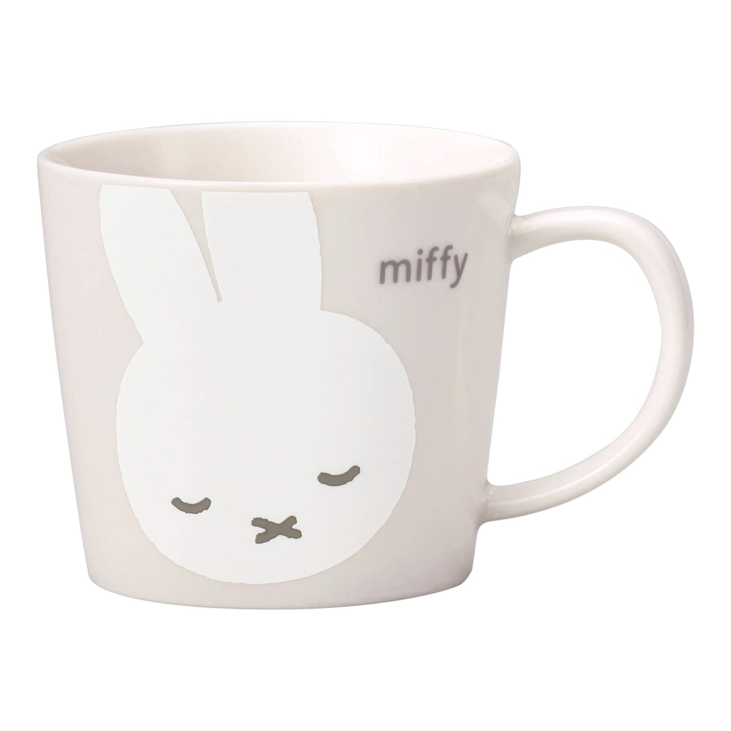 Kaneshotouki 288102 Dick Bruna Miffy Mug, Medium, Approx. 9.5 fl oz (280 ml), Miffy White Face Sleep, Made in Japan