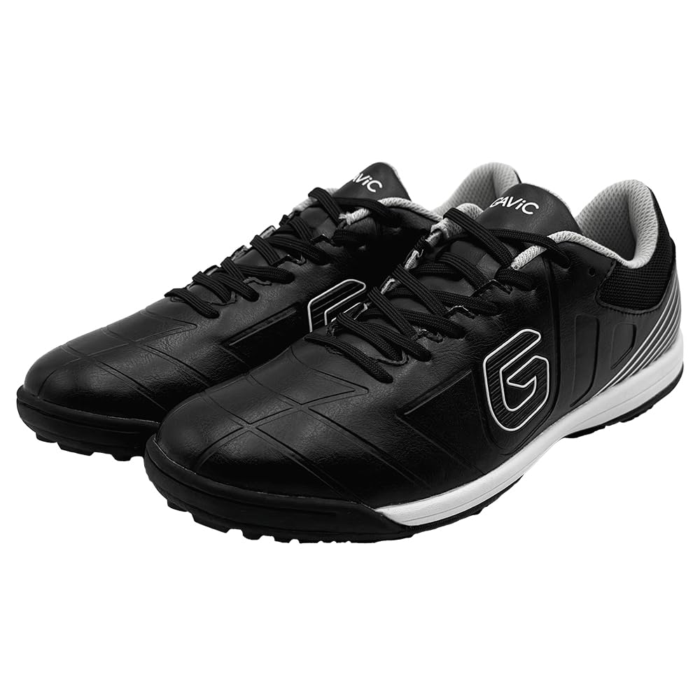 GAViC(ガビック) Men's Soccer Shoe, Multicolor (Black/White), 28.0 cm 2E