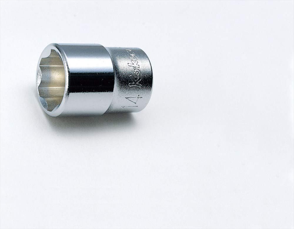 Ko-ken 3410M-17 3/8 Sq. Dr. Socket 17mm Surface Length 29mm