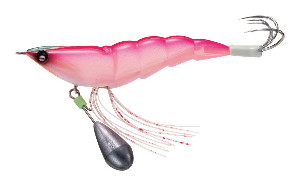 Duel YO-Zuri Egi Octopus No. 3.0 SLP: Skeleton Luminous Pink