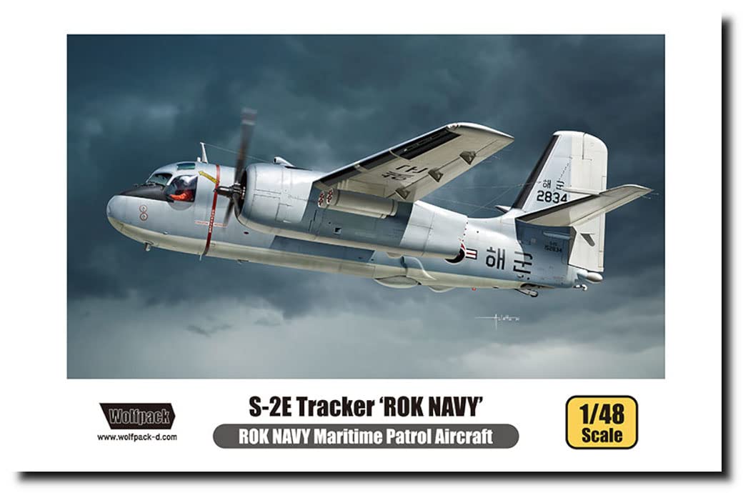 Wolf Pack Design 1/48 Korean Navy S-2E Tracker Premium Edition Kit Plastic Model WOLWP14809
