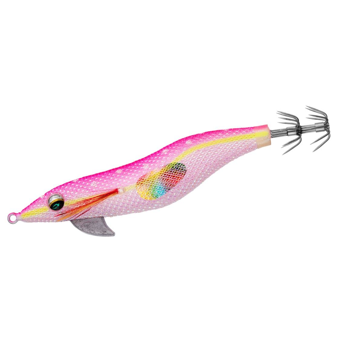 Daiwa Egi Emeraldas Fall LC Rattle 2.5 Luminous - Neon Pink Night