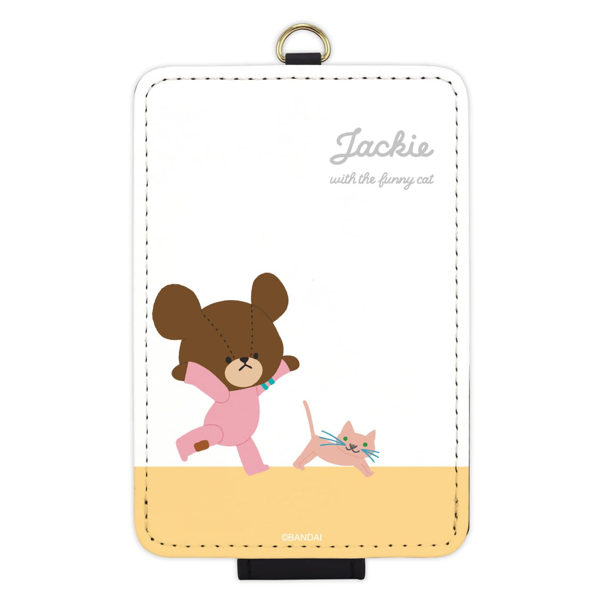 Gourmandies KG-301B Bear Playing IC Card Case, B Type