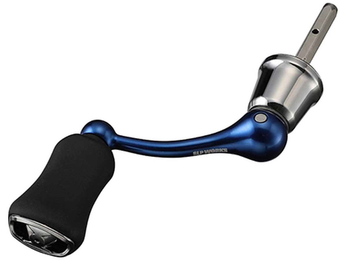 Daiwa SLP Works SLPW Machine Cut Shaft Handle Set (with I-Shape Handle Knob) 50mm Blue