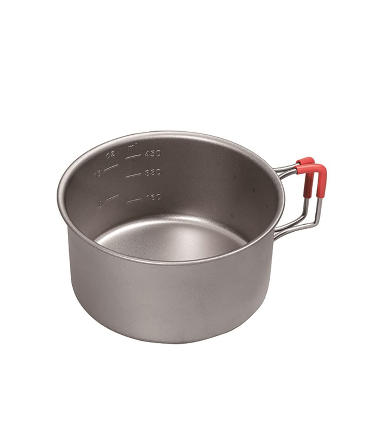Evernew Titanium Lightweight Camping Cup w/Folding Handle, 570