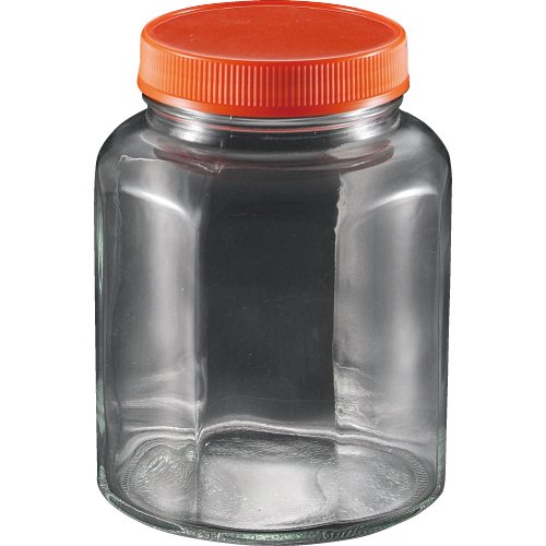 イービーエム(EBM) glass storage bins octagon orange