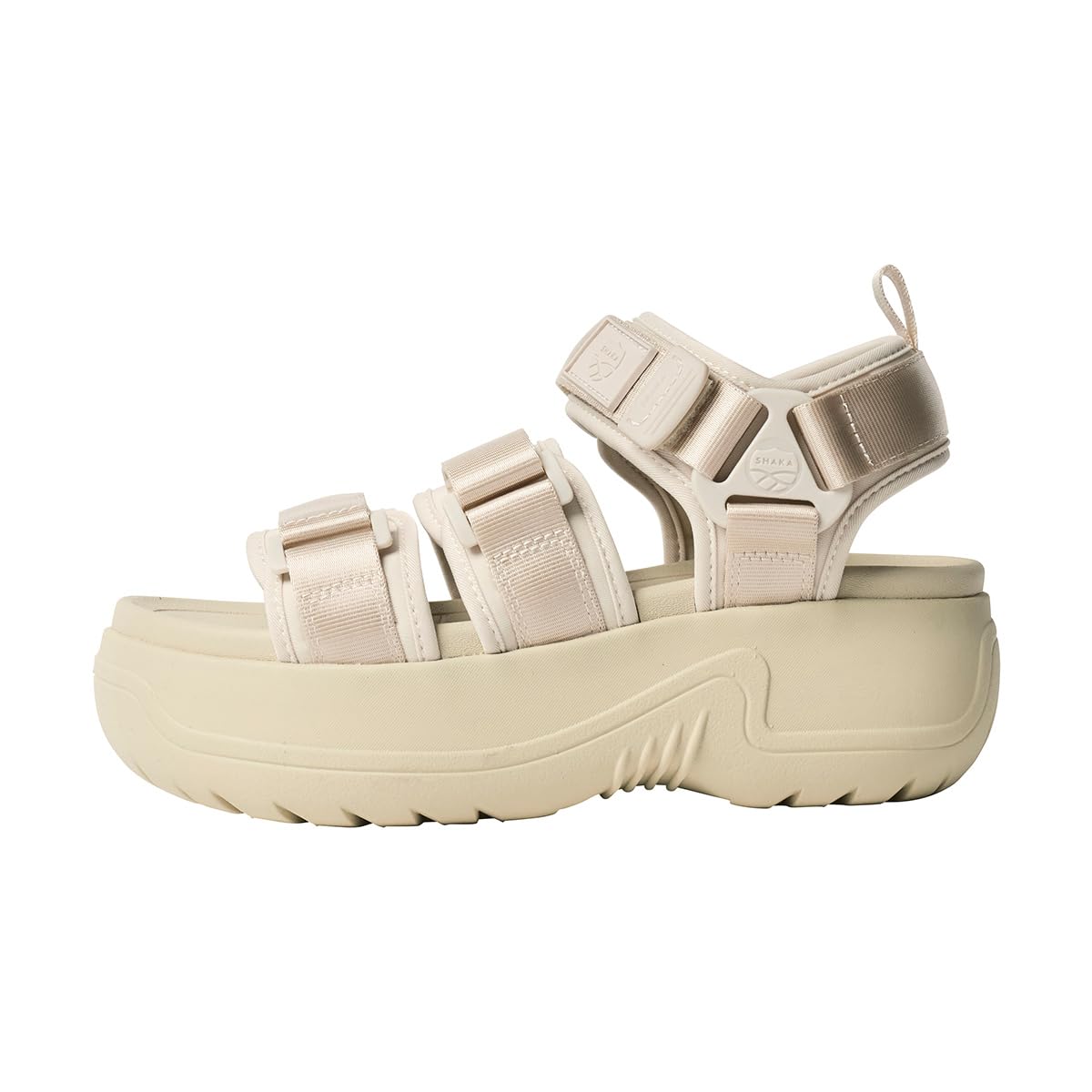 SHAKA(シャカ) Women's Sandal, Linen, 25.0 cm
