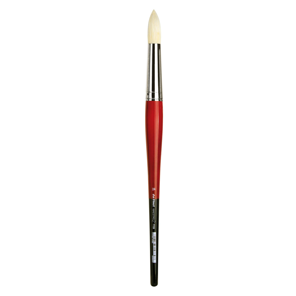 da Vinci Hog Bristle Series 7723 Maestro 2 Artist Paint Brush, Round with European Sizing, Size 24