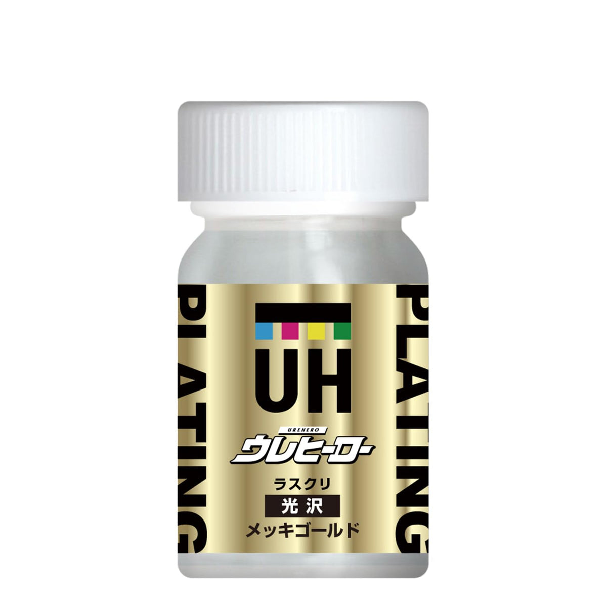 Saito Paint Urehero Raskuri 0.5 fl oz (15 ml), Plated Gold, Glossy No. 1032