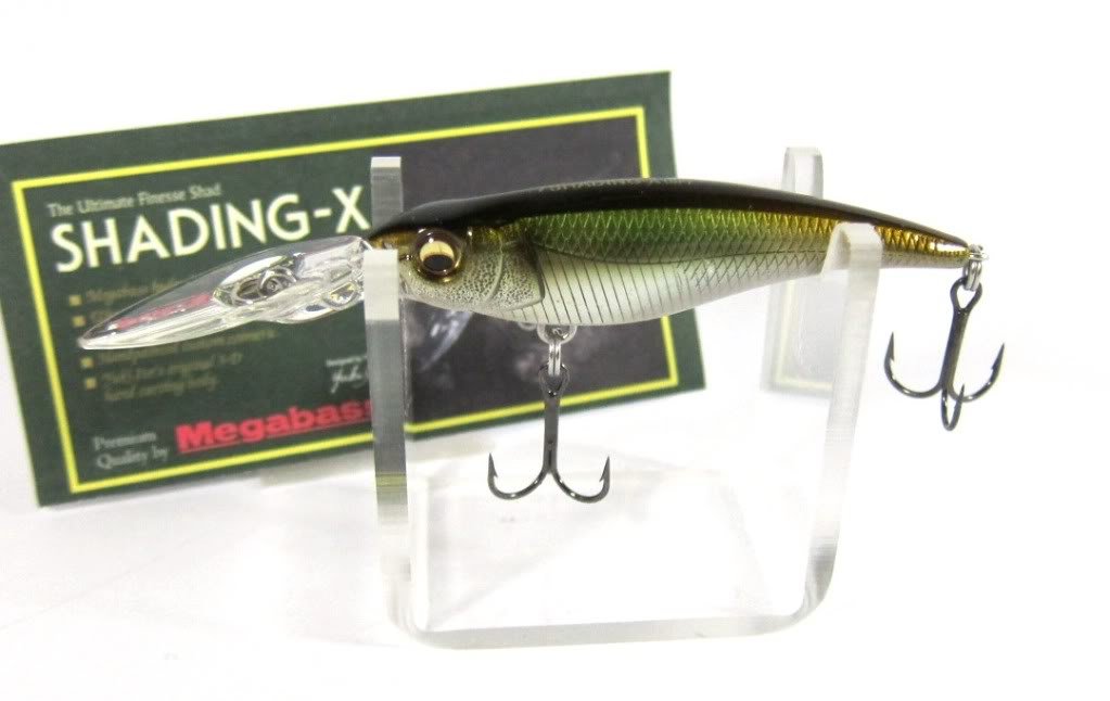 Megabass Shading-X Lure, Japanese Silver Honmoroko