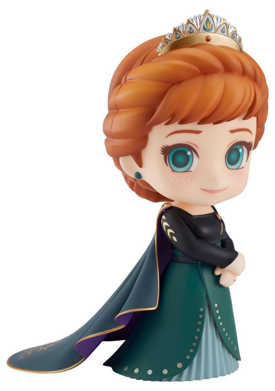 Good Smile Frozen 2: Anna (Epilogue Dress Version) Nendoroid Action Figure, Multicolor