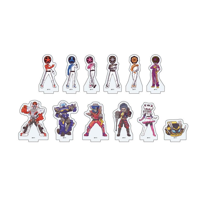 Bakujo Sentai Bumbunger 01 (Graff Art Illustration) Acrylic Petit Stand, Box of 12