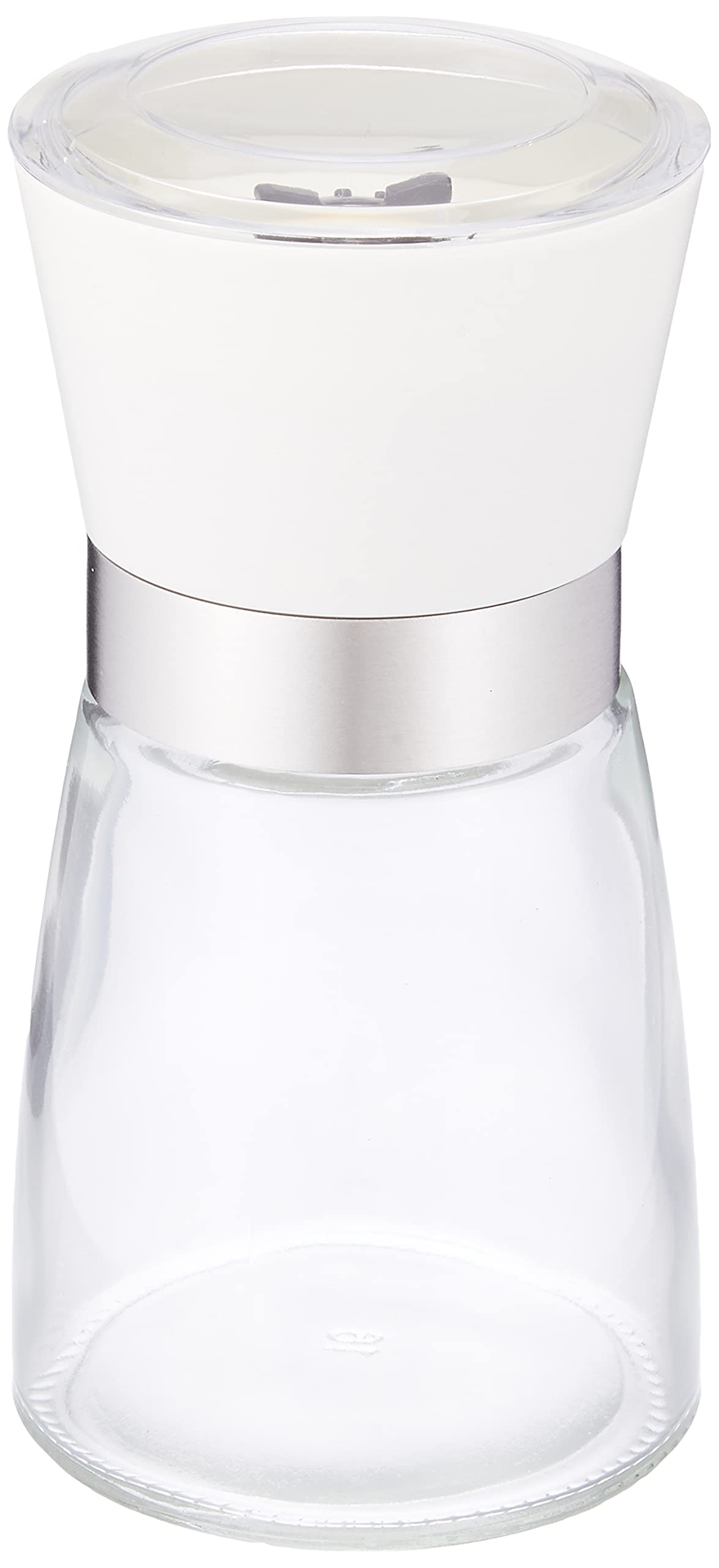 Pearl Metal C-892 Delicious MAX Ceramic Pepper & Salt Mill, White