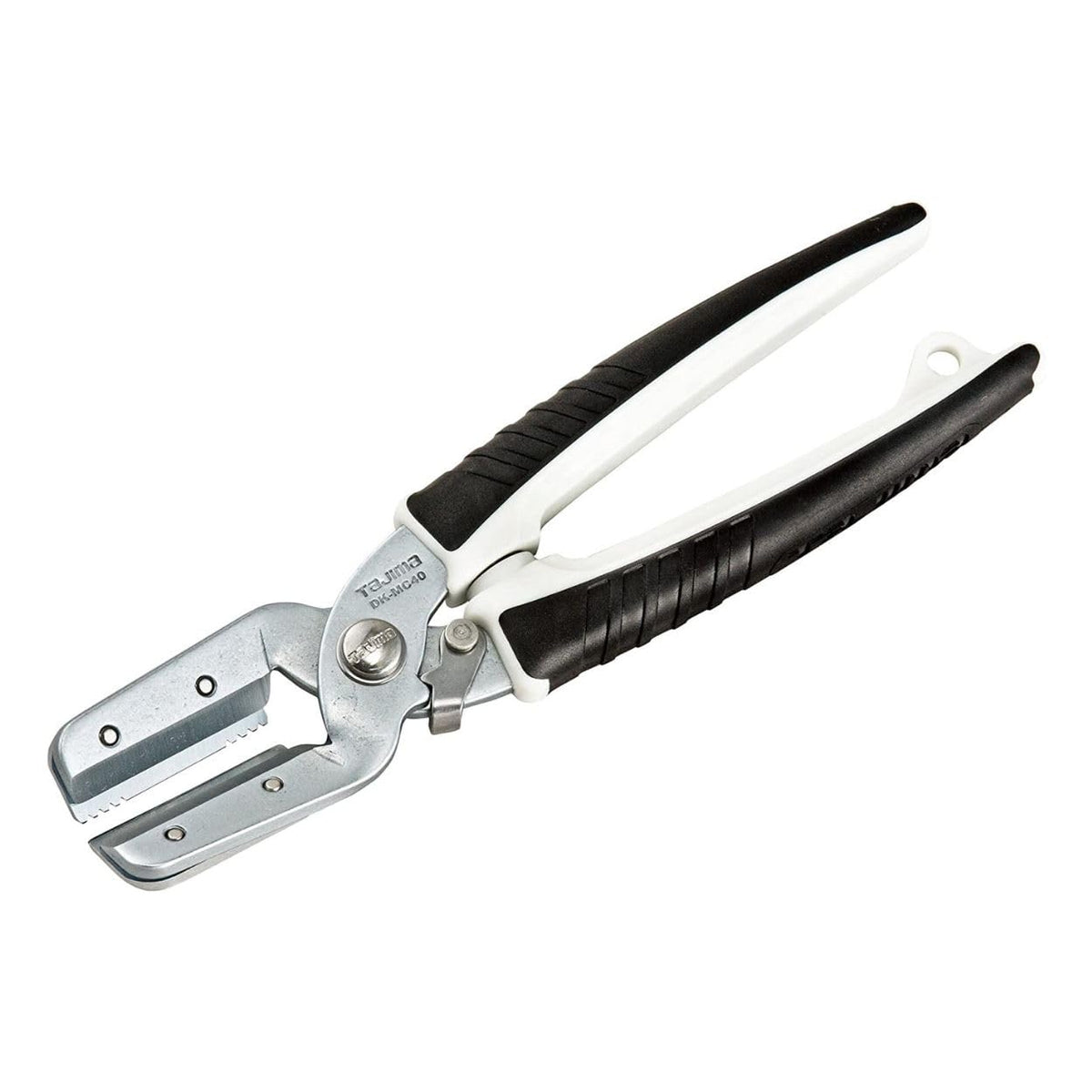 TAJIMA Adjustable Cable Stripper - DK Series Electrician's Tool with a 14mm to 200mm Wire Capacity & Elastomer Grips - DK-MC40-T