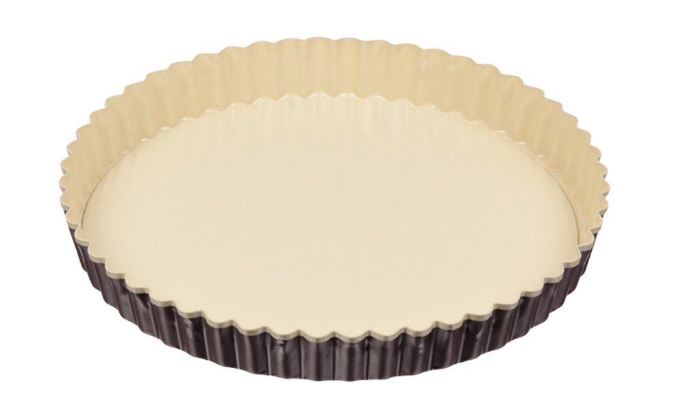 Pearl Metal D-6125 Raffine Fluorine Treated Tart Mold, 7.9 inches (20 cm), Removable Bottom, Made in Japan