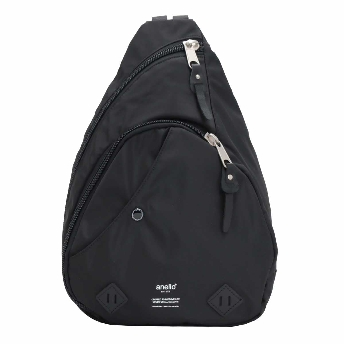 Anello URBAN O.D ATS0231Z Body Bag, A5, Multiple Storage, Black