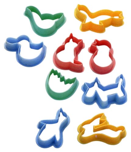 Tiger Crown P.Cookie Animal Cutter 10P 752
