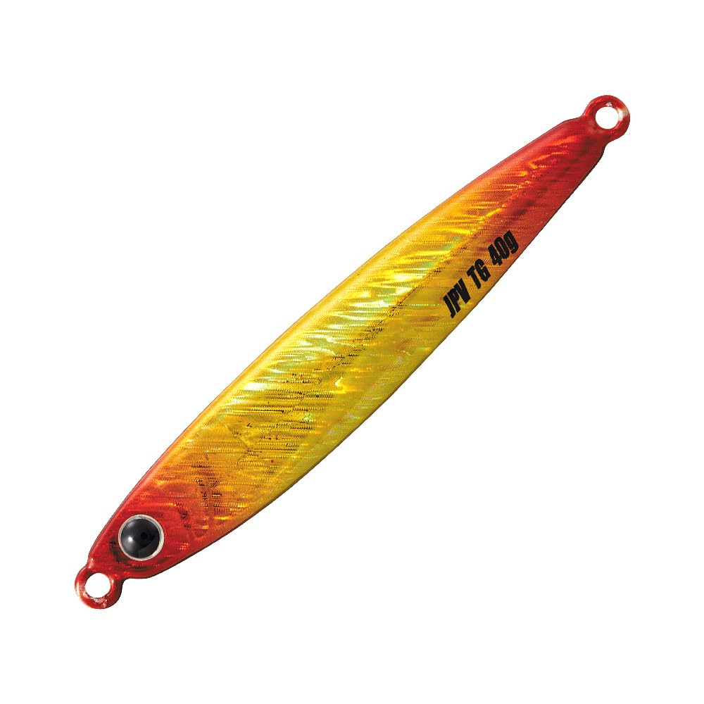 Major Craft JPVTG-150 Metal Jig, Jigpara, Vertical Tungsten, 5.3 oz (150 g), Sunrise Red