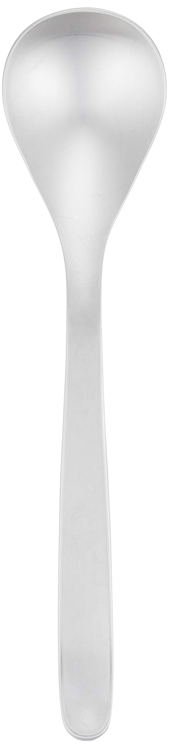 Sori Yanagi Simple Form Cutlery for Easy Use, Tsubame Sanjo Stainless Steel, Large Tea Spoon, Dishwasher Safe, Matte Finish