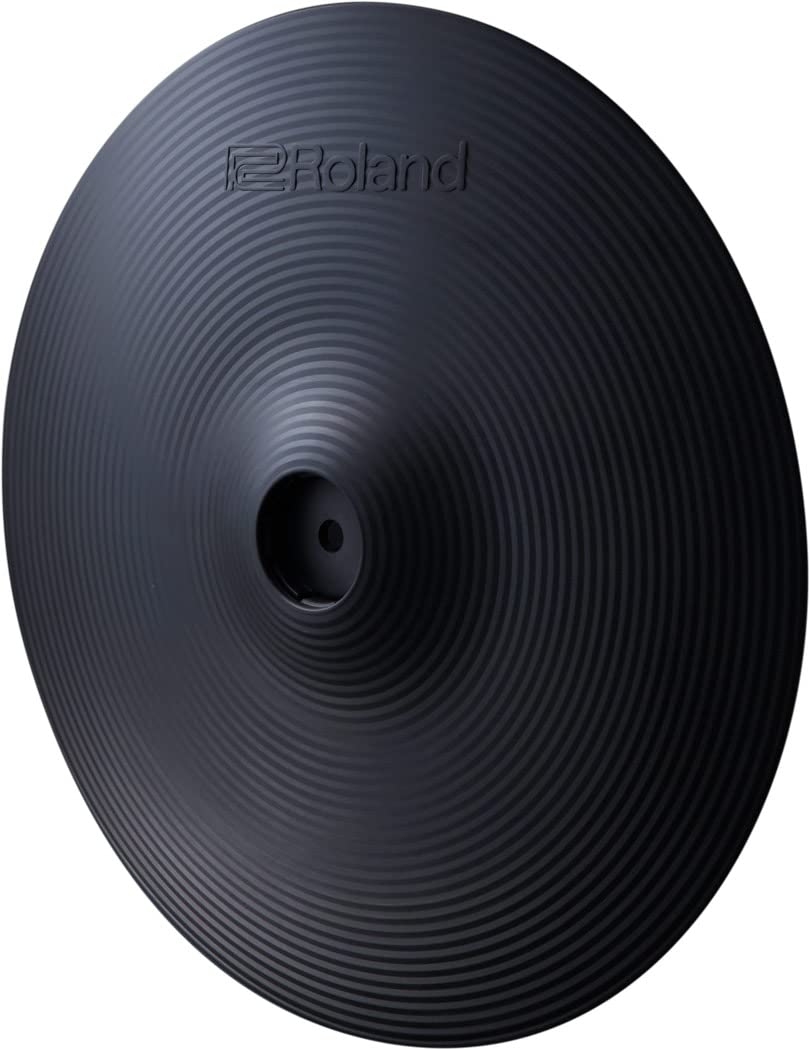 Roland CY-12C-T V-Cymbal Crash, Thin crash cymbal pad with organic motion and feel