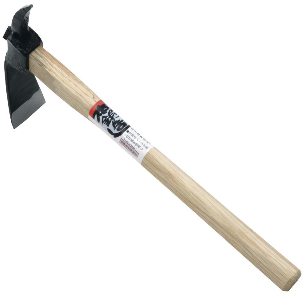 White Pattern Hand Hitting Pick Matock 06025