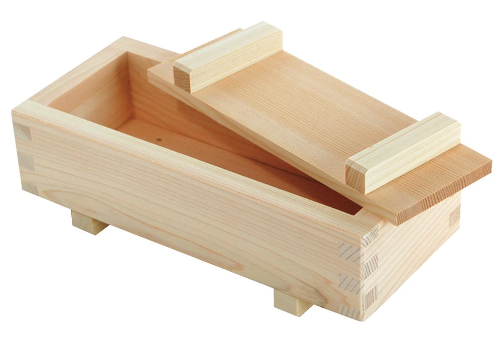 Yamako 825110 Hinoki Pressed Sushi Machine, Large, Approx. 1.2 Cups, Made in Japan