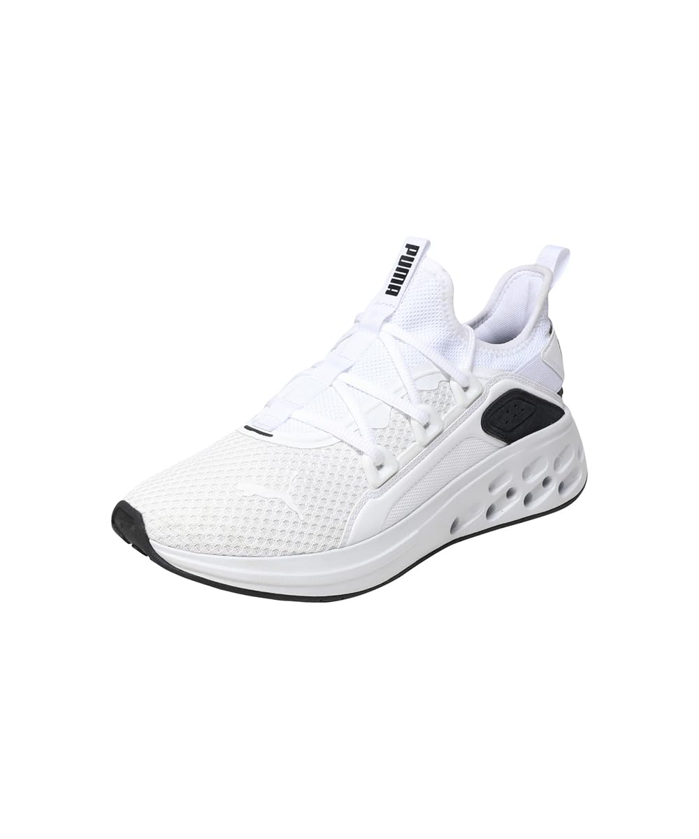 Puma(プーマ) Men's Running Shoe, 25 Fall/Winter Colors: Puma, White, Feather, Gray, Puma, Black (02), 29.0 cm
