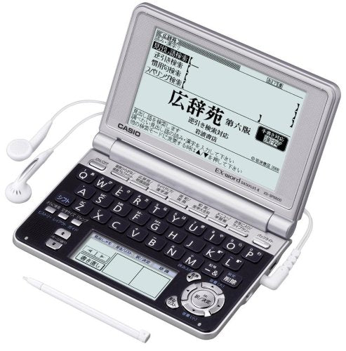 Casio EX – Word Electronic Dictionary XD – sp6600bs 100 Content Multi Dictionary Native + 7 Countries TTS Voice, Main Panel + Handwriting Panel Equipped Model