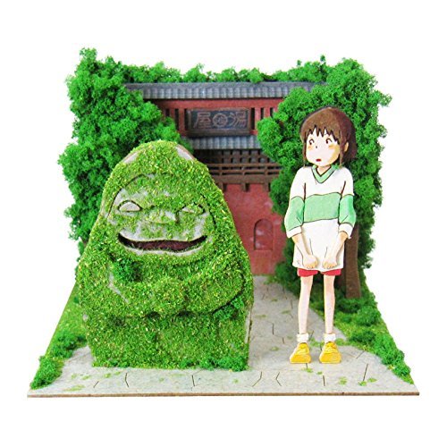Giant Bean Bag Chairs MP07-71 Sankei Studio Ghibli Mini Spirited Away Chihiro and Ishijin Non-Scale Paper Craft