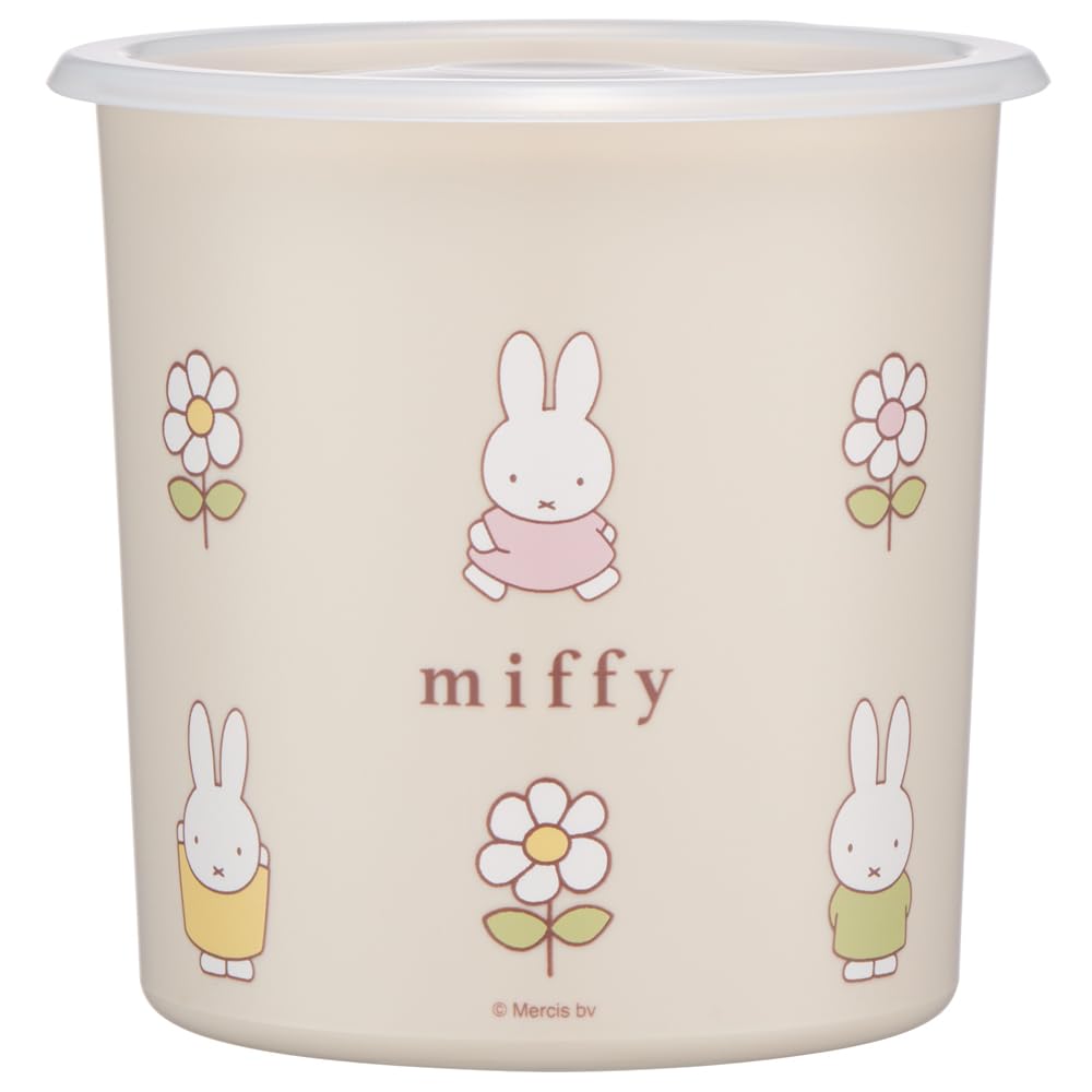 Skater SOT10-A One-Touch Seal Container, Large, 33.8 fl oz (1,000 ml), Airtight Container, Storage Container, Miffy