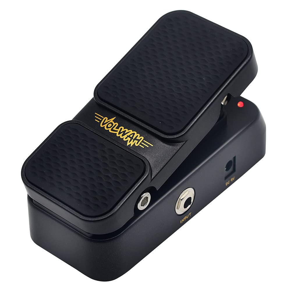 SONICAKE Active Volume & Wah Guitar Effect Pedal, Mini Size - VolWah
