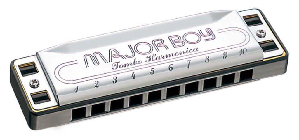 Tombo Major Boy F# 10 holes harmonica
