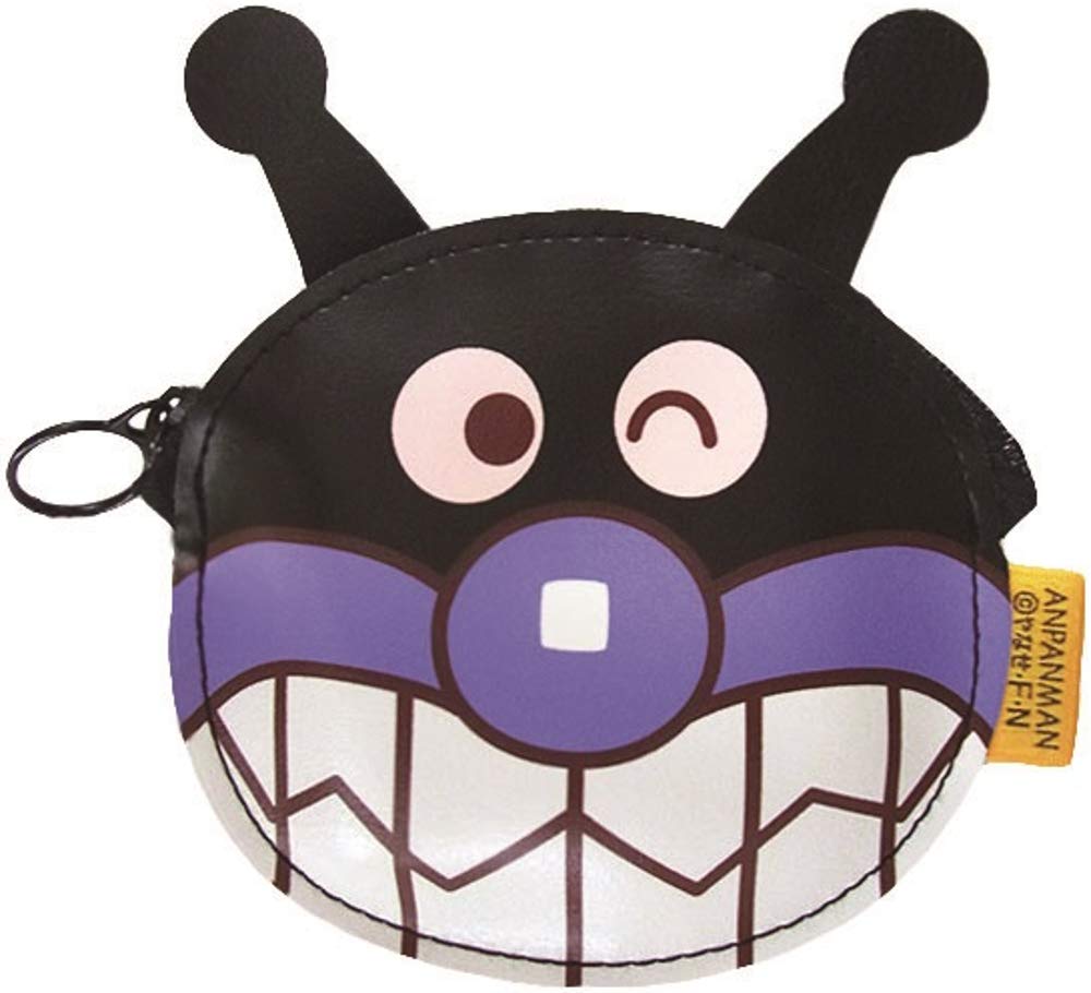 Ito Sangyo ANV-700 Anpanman Coin Purse, Baikin-man, 11x9.5cm