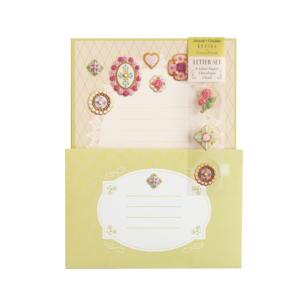 KUNIKA x GreenFlash KG-043 Letter Set, Beige