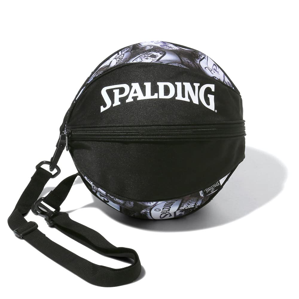 SPALDING 49-001GW FF Basketball Basketball Ball Bag Graffiti White