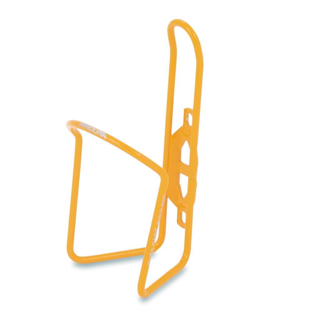 MINOURA AB100-4.5 Bicycle Bottle Cage No Bolt, Powder Yellow