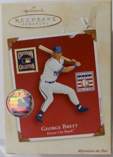 2002 George Brett Kansas City Royal Hallmark Ornament