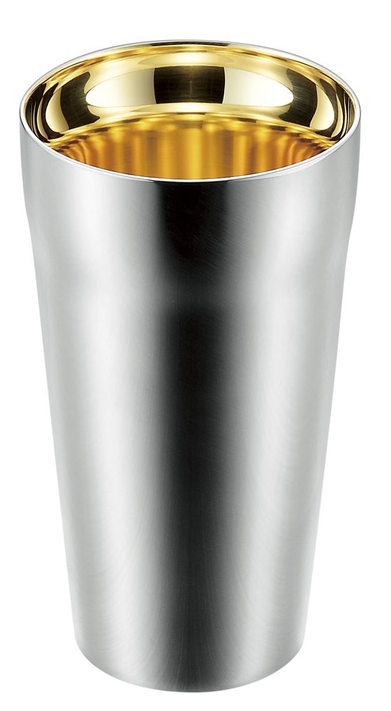Tsubame Human Handmade "Prime" Inner Gold Plated Double Tumbler 300ml et – 1000