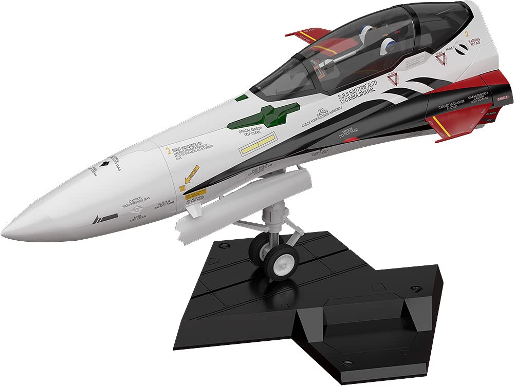 Macross Frontier The Movie: The Wings of Goodbye: Minimum Factory Fighter Nose Collection YF-29 Durandal Valkyrie (Alto Saotome’s Fighter) PLAMAX MF-53 1:20 Scale Model Kit