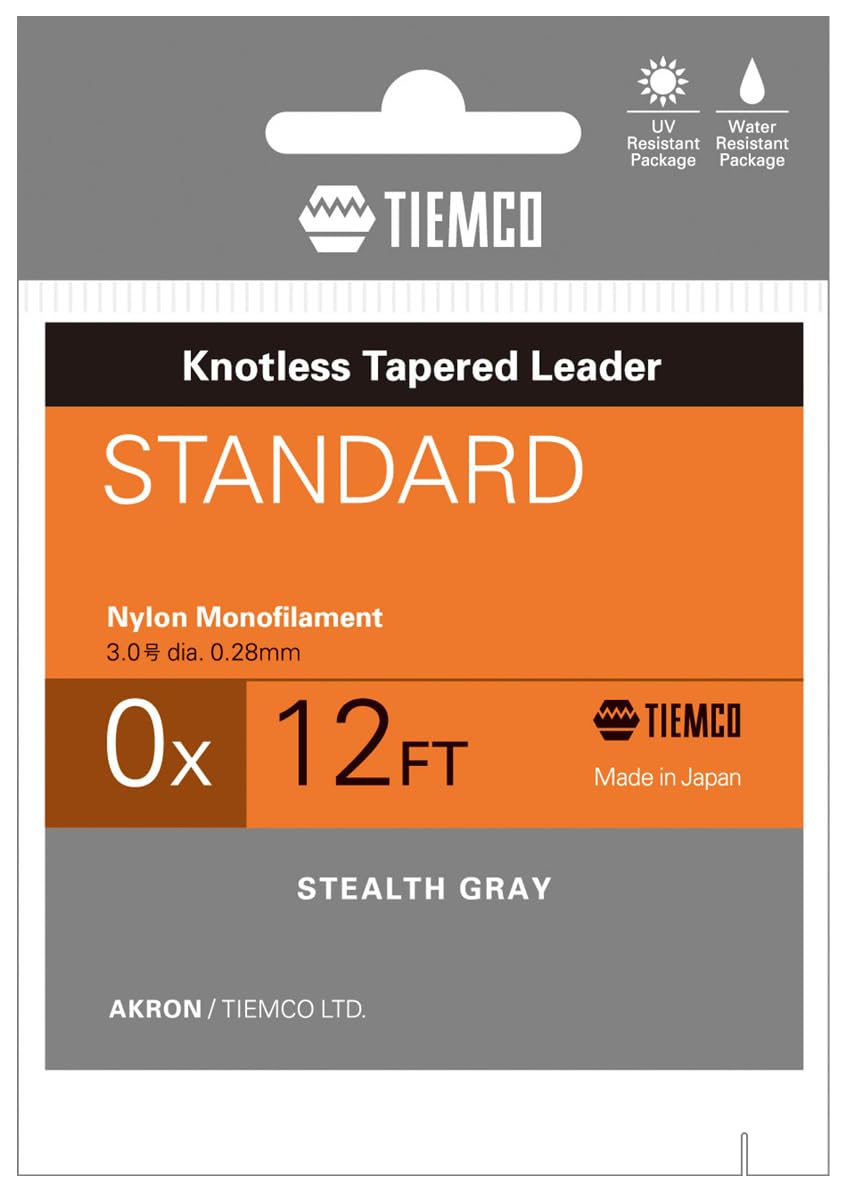 TIEMCO Leader Standard 12FT 0X